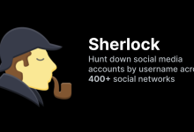 Sherlock – Hunt down social media accounts by username across social networks