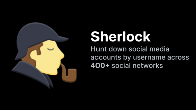 Sherlock – Hunt down social media accounts by username across social networks